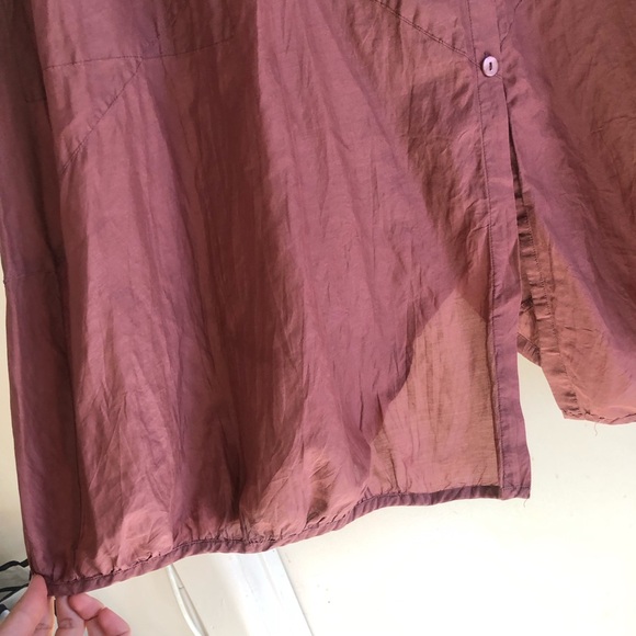 ❤️Stella Carakasi Tunic Shirt Dress Silk Lagenlook Style Oversized Pockets S - Picture 3 of 11